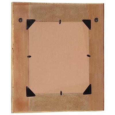 VidaXL Wandspiegel 60x60 cm massief gerecycled hout