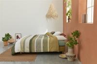 Beddinghouse Beddinghouse Dekbedovertrek Hylke Green 200x200/220 cm - thumbnail