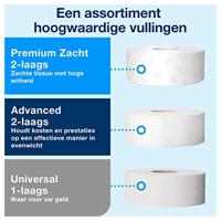 Tork ToiletpapiErdispenser | H360xB437xD133ca.mm | 1 stuk - 554000 554000 - thumbnail