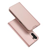 Dux Ducis - Samsung Galaxy A14 4G - Slim bookcase hoesje - Rose Goud - thumbnail