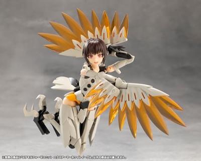 Megalomaria Unlimited Universe Model Kit Accesoory Set Metamorphose Unit Exarmor White Eagle