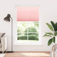 Pliss rolgordijn 120x200cm stofbreedte 119,4cm polyester roze - thumbnail