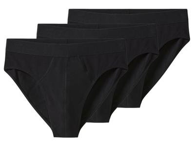 esmara Men Set van 3 heren onderbroeken (Zwart, M) esmara Men Set van 3 heren onderbroeken (Zwart, M)