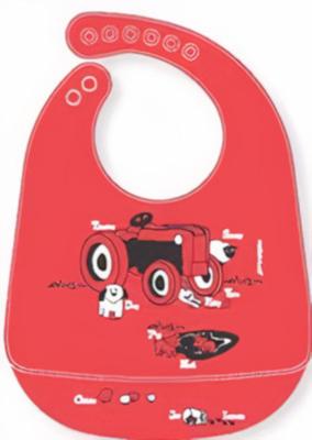 Modern-Twist slabbetje met opvangbak Farm Buddies 22,5 cm siliconen Modern-Twist slabbetje met opvangbak Farm Buddies 22,5 cm siliconen