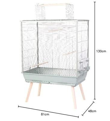 ZOLUX VOGELKOOI NEOLIFE GROEN 81X48X130 CM