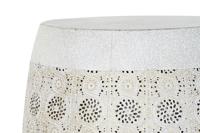 Bijzettafel DKD Home Decor Wit Multicolour Gouden Metaal 40 x 40 x 42 cm - thumbnail