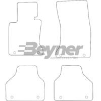 Automatten passend voor BMW 7-Serie E65 2001-2009 4-delig BL1042654 - thumbnail