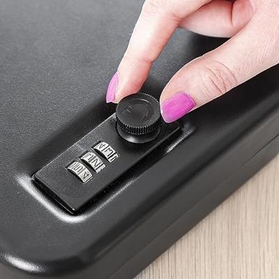 Draagbare kluis met veiligheidskabel Prisaven InnovaGoods