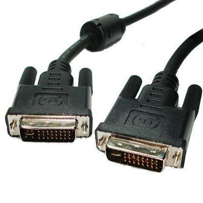 DVI 24+1P mannetje naar DVI 24+1P mannetje kabel Lengte: 1.5 meter