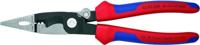 KNIPEX elektronica-installatietang 13 92 200 (rood/blauw) - thumbnail