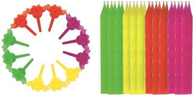 Basic Verjaardagskaarsjes 24 stuks