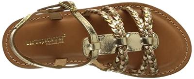 Leren meisjessandalen Baia LES TROPEZIENNES® BY M. BELARBI goud/multi Leren meisjessandalen Baia LES TROPEZIENNES® BY M. BELARBI goud/multi