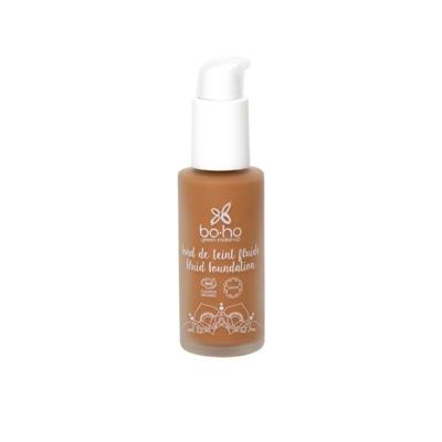 Boho green makeup Liquid foundation 07 caramel brun 30 Milliliter