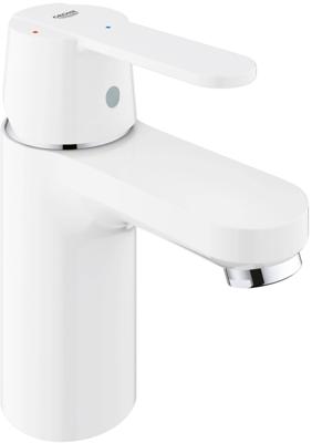 Plieger Wastafelkraan Grohe Get EcoJoy S-size met Push Open Wit