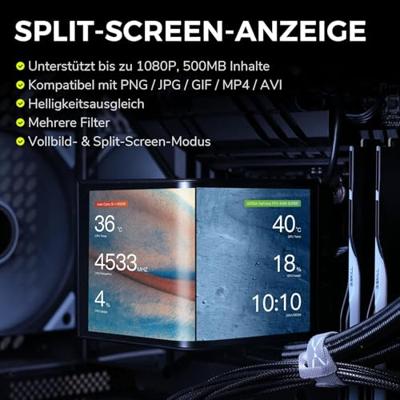 TRYX Panorama 360 ARGB Zwart TRYX Panorama 360 ARGB Zwart