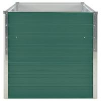 Plantenbak verhoogd 160x80x77 cm gegalvaniseerd staal groen - thumbnail