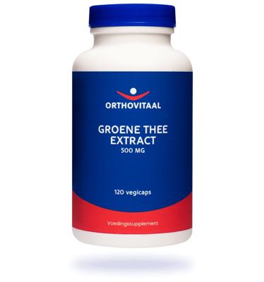 OrthoVitaal Groene thee extract 500mg 120 Vegetarische capsules