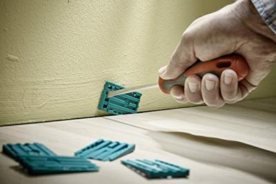 Wolfcraft Gereedschapsset | Voor het leggen van laminaat- en designvloeren | 1 set - 6975000