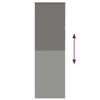 Rolgordijn verduisterend 80x230cm stofbreedte 75,7 cm polyester - thumbnail