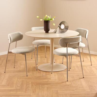 Bendt Ronde Eettafel 'Ibiza' 110cm, kleur Beige