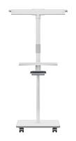 Nobo Move & Meet flipover, ft 70 x 100 cm, uit staal, magnetisch mobiel - thumbnail