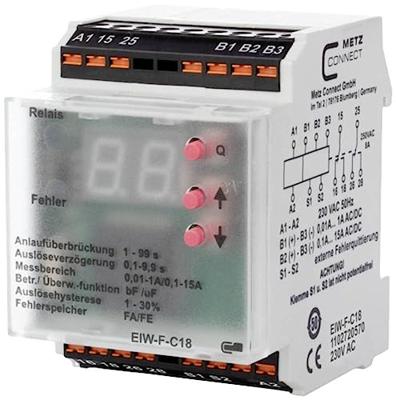 Metz Connect 1102720570 Bewakingsrelais 230 V/AC (max) 2x wisselcontact 1 stuk(s) Metz Connect 1102720570 Bewakingsrelais 230 V/AC (max) 2x wisselcontact 1 stuk(s)