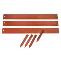 Nature grasrand set cortenstaal 3 x 91 cm - thumbnail