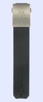Horlogeband Tissot T33.7.798.51 / T603013681 Rubber Zwart 20.1mm - thumbnail