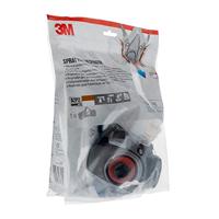 3M mondmasker met vervangbare filters, herbruikbaar, biedt A2P2 ademhalingsbescherming - thumbnail