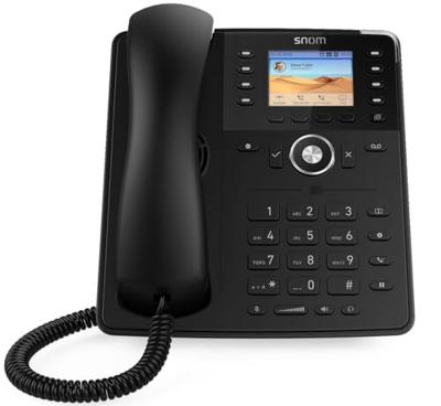 Snom D735 IP telefoon Zwart TFT Snom D735 IP telefoon Zwart TFT