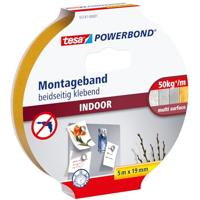 tesa INDOOR 55741-00001-03 Montagetape tesa Powerbond Oranje (l x b) 5 m x 19 mm 1 stuk(s) - thumbnail
