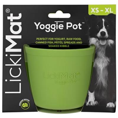 LickiMat® Likbak Yoggie Pot, green LickiMat® Likbak Yoggie Pot, green