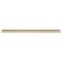 Wandschappen 2 st 115x9x3 cm wit en sonoma eikenkleurig - thumbnail