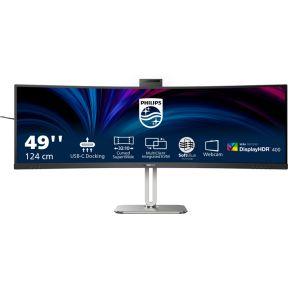 Philips 49B2U6900CH LCD-monitor Energielabel F (A - G) 124 cm (48.8 inch) 5120 x 1440 Pixel 32:9 4 ms DisplayPort, HDMI VA LCD