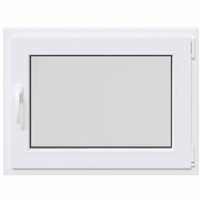 Kelderraam "RISOR" 80x50 cm draai-kiep DIN rechts wit