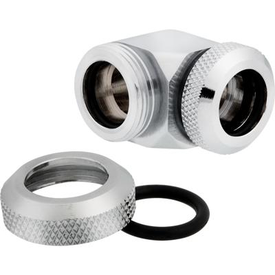 Corsair Hydro X Series XF Hardline 90° 12mm OD verbinding Corsair Hydro X Series XF Hardline 90° 12mm OD verbinding