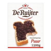De Ruijter - Chocoladehagel puur - 1,5kg - thumbnail