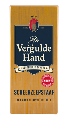 De Vergulde Hand - Scheerzeepstaaf - 75g