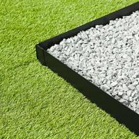 Nature grasrand set zwart 3 x 91 cm - thumbnail