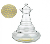 Vitaalwaterkaraf Golden Alladin met Bloem des Levens Goudkleurig - thumbnail