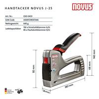 Novus Handtacker J-25 - 030-0433 - thumbnail