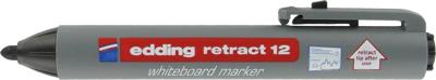 Whiteboardmarker edding 12 rond 1.5-3mm zwart