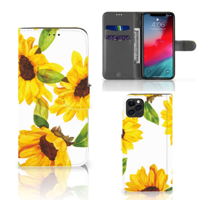Hoesje voor Apple iPhone 11 Pro Max Zonnebloemen Hoesje voor Apple iPhone 11 Pro Max Zonnebloemen