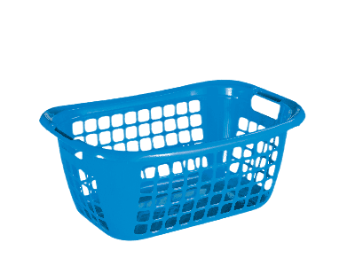 Sunware Basic wasmand 55cm laag blauw