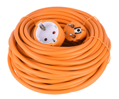 Relectric verlengsnoer oranje 20m 3x1,0mm - RELEC492213