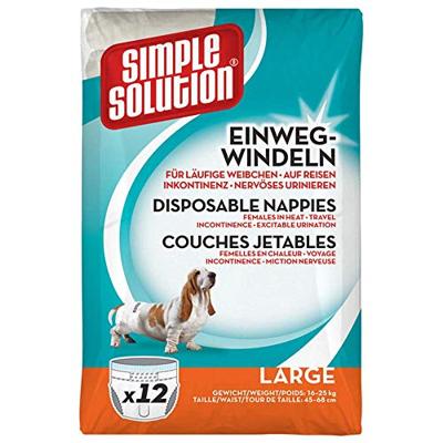 SIMPLE SOLUTION WEGWERP HONDEN LUIER LARGE 12 ST 45-57 CM