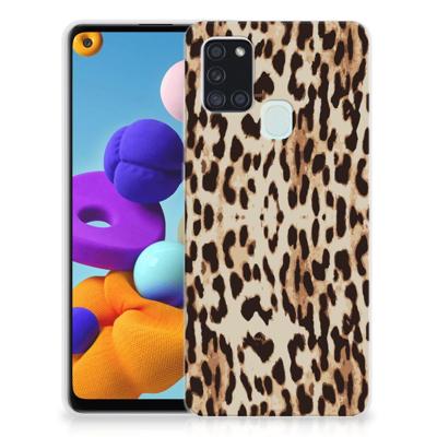 Samsung Galaxy A21s | TPU Hoesje | Leopard
