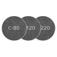 Wolfcraft Zelfklevend stramien | Silic.carbid | Ø125mm | 5 stuks - 8464000 - thumbnail