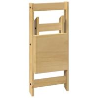 Eetkamerstoelen 4 st Corona inklapbaar grenenhout wasbruin - thumbnail