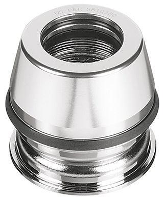 Ergotec s118sgc balhoofdstel schroefdraad 28.6/44.0/30 hoogte 20.5mm zilver